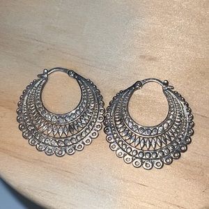 Sundance Catalog Vintage 925 Sterling Silver Earrings Estate